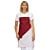 Tablier à bavette avec poche appliquée et accent couleur