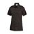Bluse chlorecht mit Stretch kurzarm